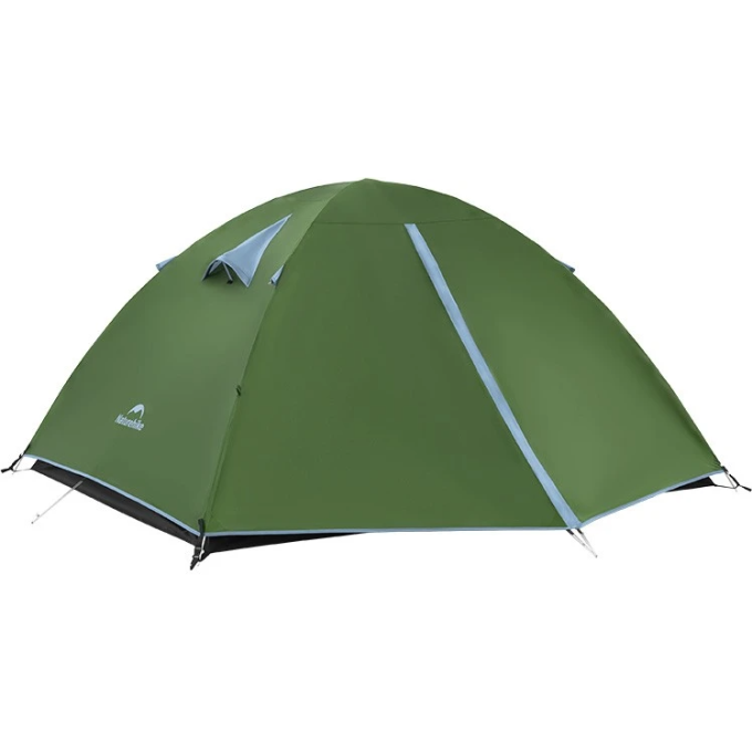 Палатка NATUREHIKE BLEIK SERIES CNK2550WS038 Type A, трехместная, зеленая 6977465863546